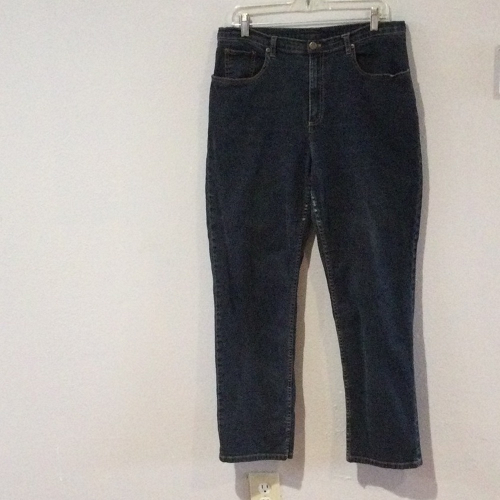 Chico's Blue Denim Almost Vintage Jeans Size 2/L/12